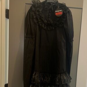 Dolls Kill x WB Horror Hidden Figures Baby Dolls Dress